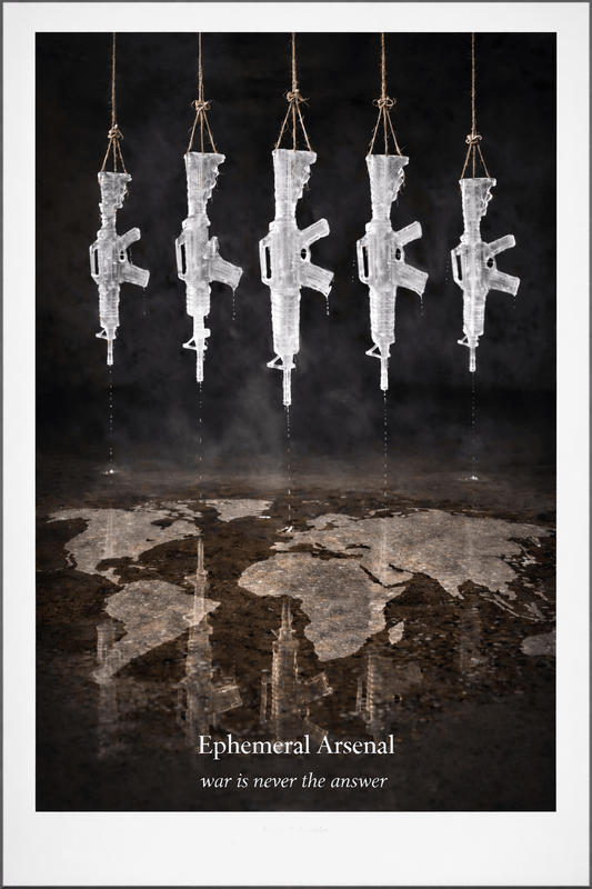 Ephemeral Arsenal - poster - Amir Z